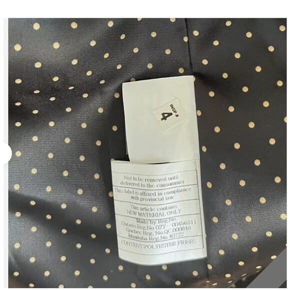 Sam Edelman Women's Single Breasted Walker Long Wool Coat Black SIZE 4 NWT SMALL - Picture 6 of 6